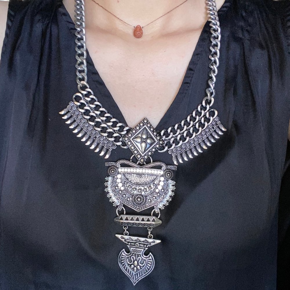 Chain Necklace, Silver